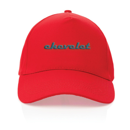 XD Collection Бейсболки Артикул P453.334 Бейсболка Impact из переработанного хлопка AWARE™, 5 клиньев, 190 г/м2 на складе 110 шт по цене 607 ₽
