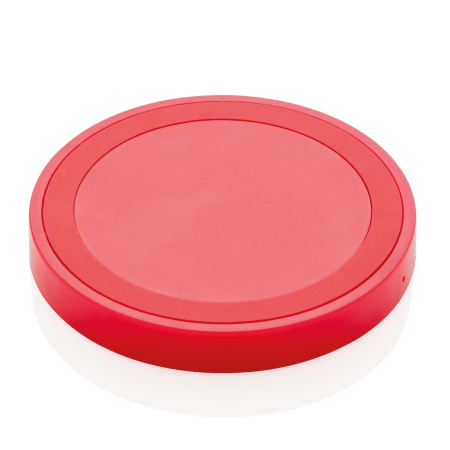 XD Collection Док-станции Артикул P308.844 Док-станция для беспроводной зарядки Round, красная на складе 322 шт по цене 560 ₽