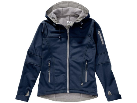 Slazenger Куртки Артикул 3330749M Куртка софтшел Match женская, темно-синий/серый на складе 0 шт по цене 7&nbsp;981.59 ₽