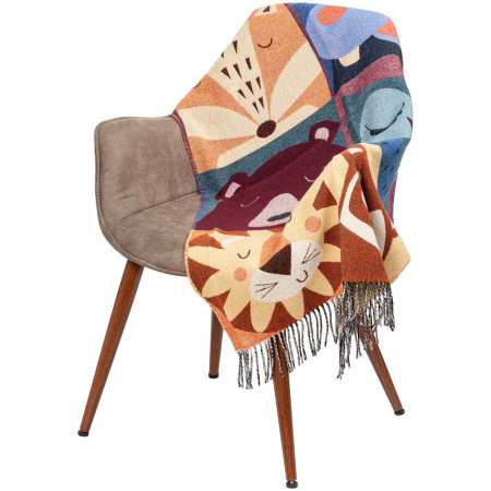 MARZOTTO Пледы Артикул 10685.28 Плед детский Zoo, оранжевый на складе 0 шт по цене 12&nbsp;900 ₽