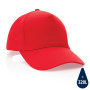 XD Collection Бейсболки Артикул P453.334 Бейсболка Impact из переработанного хлопка AWARE™, 5 клиньев, 190 г/м2 на складе 110 шт по цене 607 ₽
