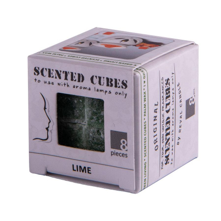 Happy gifts Аромакубики Артикул 32601 lime Аромакубики ЛАЙМ (8шт) на складе 94 шт по цене 413 ₽