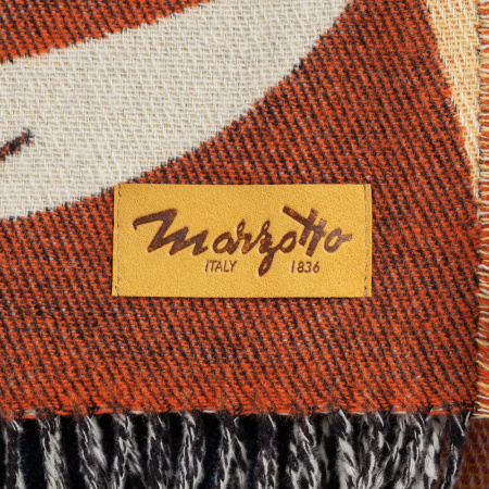 MARZOTTO Пледы Артикул 10685.28 Плед детский Zoo, оранжевый на складе 0 шт по цене 12&nbsp;900 ₽