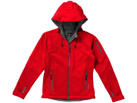 Slazenger Куртки Артикул 3330725L Куртка софтшел Match женская, красный/серый на складе 0 шт по цене 7&nbsp;981.59 ₽