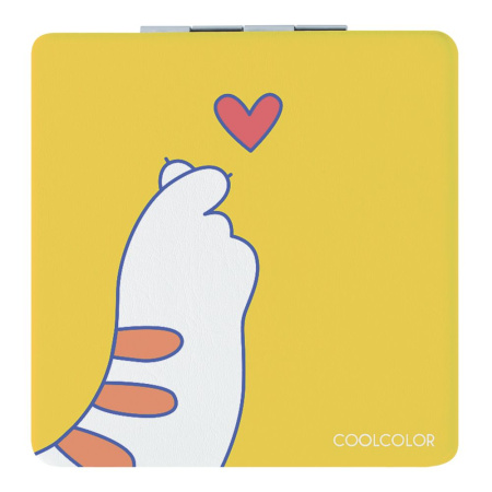 CoolColor Зеркало Артикул 71610.61 Зеркало Lovepaw, квадратное на складе 0 шт по цене 400 ₽