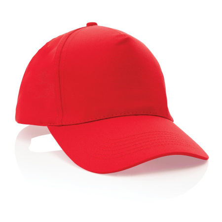 XD Collection Бейсболки Артикул P453.334 Бейсболка Impact из переработанного хлопка AWARE™, 5 клиньев, 190 г/м2 на складе 110 шт по цене 607 ₽