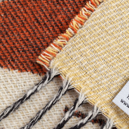 MARZOTTO Пледы Артикул 10685.28 Плед детский Zoo, оранжевый на складе 0 шт по цене 12&nbsp;900 ₽