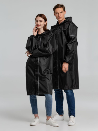 Molti Дождевики Артикул 13346.30 Дождевик со светоотражающими элементами Rainman Blink, черный на складе 417 шт по цене 1&nbsp;510 ₽