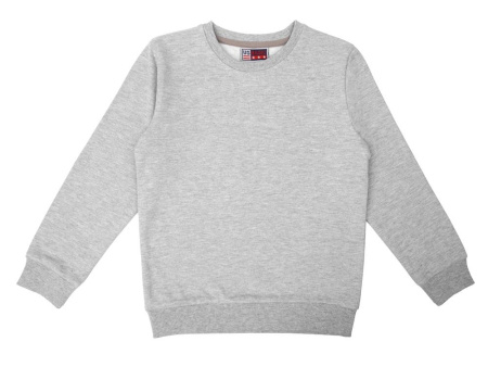 US Basic Свитшоты Артикул 172796.14 Свитшот Motion детская_14, серый меланж на складе 1 шт по цене 770 ₽