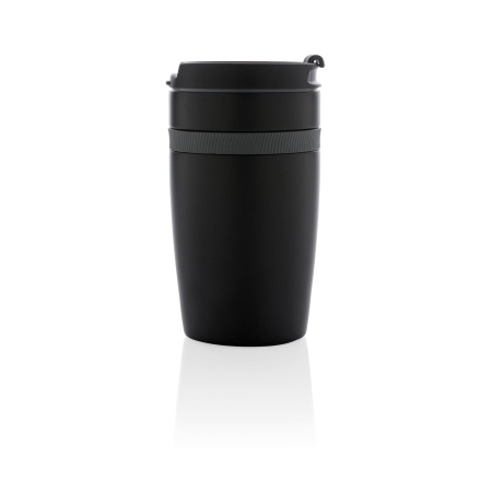 XD Xclusive Термокружки Артикул P432.801 Герметичная термокружка Sierra, черный на складе 5 шт по цене 1&nbsp;970 ₽