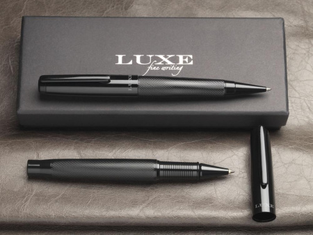Luxe Наборы Артикул 10724800 Подарочный набор из двух ручек Gloss, черный на складе 0 шт по цене 2&nbsp;963 ₽