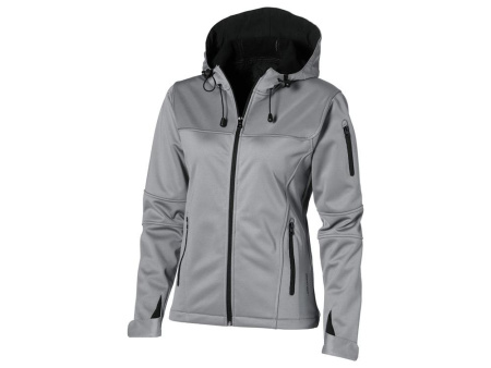 Slazenger Куртки Артикул 3330790L Куртка софтшел Match женская, серый/черный на складе 0 шт по цене 7&nbsp;981.59 ₽
