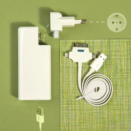 Happy gifts Зарядные устройства Артикул 19316 Универсальное зарядное устройство "Connector" (6000mAh) на складе 19 шт по цене 1&nbsp;003 ₽