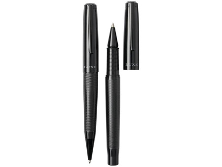 Luxe Наборы Артикул 10724800 Подарочный набор из двух ручек Gloss, черный на складе 0 шт по цене 2&nbsp;963 ₽