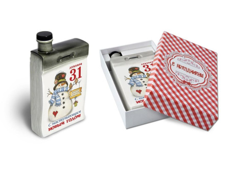  Штофы Артикул 82809 Штоф новогодний 31 Декабря, 500 мл на складе 4 шт по цене 4&nbsp;000 ₽