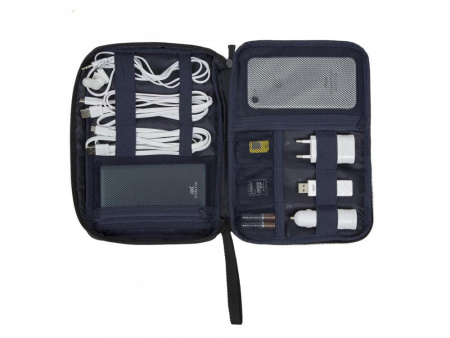 RIVACASE Чехлы Артикул 94122 Чехол для хранения аксессуаров, черный на складе 0 шт по цене 1&nbsp;764.84 ₽