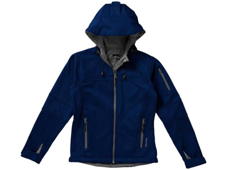 Slazenger Куртки Артикул 3330749M Куртка софтшел Match женская, темно-синий/серый на складе 0 шт по цене 7&nbsp;981.59 ₽