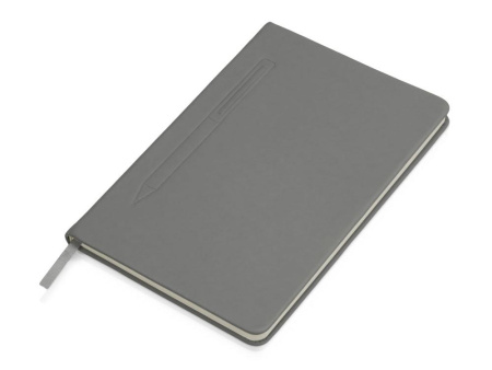  Блокноты Артикул 781144 Блокнот А5 Magnet 14,3*21 с магнитным держателем для ручки, серый на складе 1750 шт по цене 550 ₽