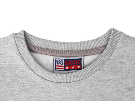 US Basic Свитшоты Артикул 172796.14 Свитшот Motion детская_14, серый меланж на складе 1 шт по цене 770 ₽