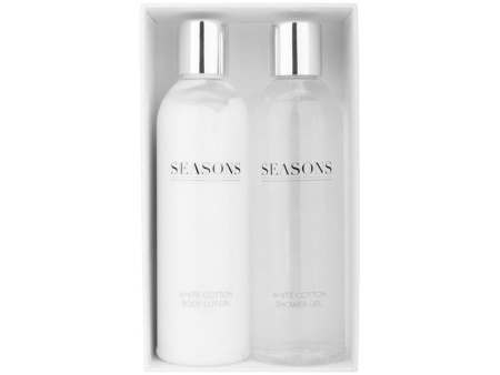 Seasons Наборы Артикул 12610800 Банный набор Alden от Seasons, белый/серебристый на складе 0 шт по цене 1&nbsp;401.35 ₽