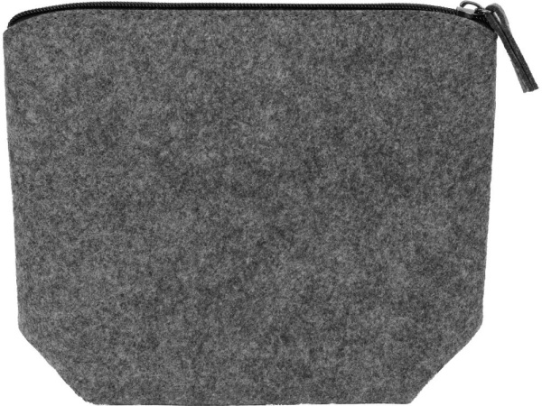  Косметички Артикул 839528 Косметичка Felt из RPET-фетра, серый на складе 2165 шт по цене 242 ₽