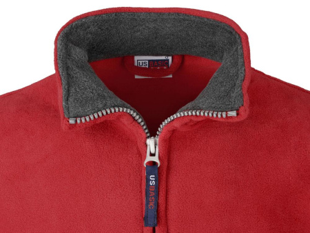 US Basic Куртки Артикул 3175074L Куртка флисовая Nashville мужская, красный/пепельно-серый на складе 363 шт по цене 1&nbsp;450 ₽