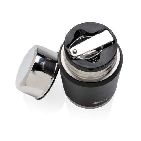 Swiss Peak Контейнеры Артикул P432.981 Вакуумный контейнер для еды Elite с внутренним медным покрытием, черный на складе 2 шт по цене 3&nbsp;560 ₽