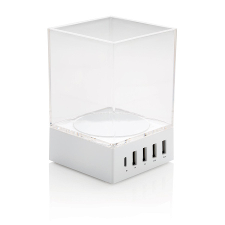XD Collection Хабы Артикул P308.913 USB-хаб с подставкой для ручек на складе 4 шт по цене 3&nbsp;490 ₽