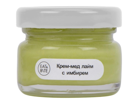 Eat & Bite Крема-мёд Артикул 14777 Крем-мёд с лаймом и имбирем 35 гр на складе 713 шт по цене 160 ₽