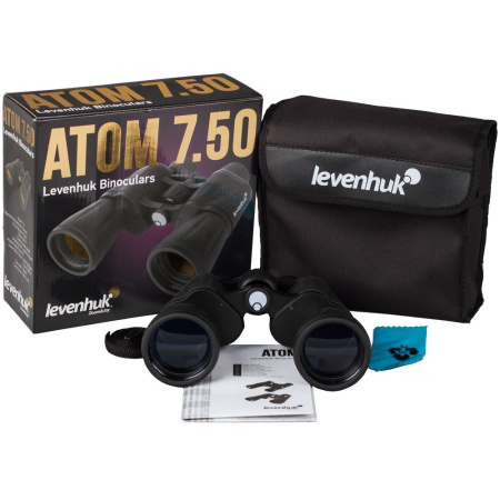 Levenhuk Бинокли Артикул 13690 Бинокль Atom 7x, линзы 50 мм на складе 0 шт по цене 8&nbsp;990 ₽