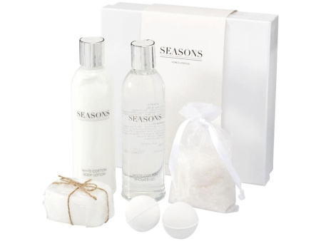 Seasons Наборы Артикул 12607500 Банный набор Hamilton, белый на складе 0 шт по цене 1&nbsp;860 ₽