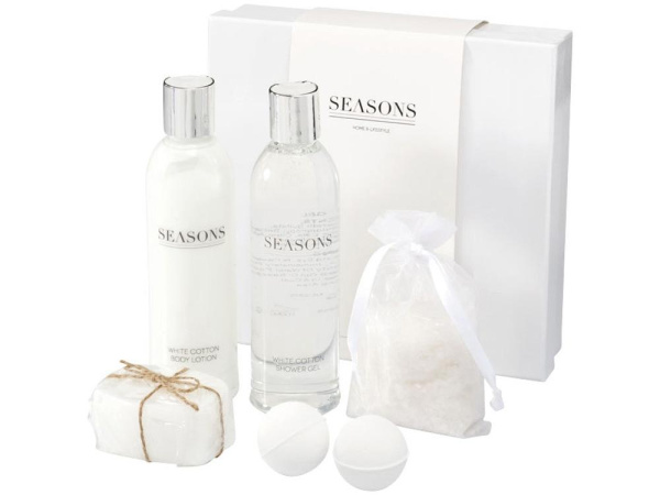 Seasons Наборы Артикул 12607500 Банный набор Hamilton, белый на складе 0 шт по цене 1&nbsp;860 ₽