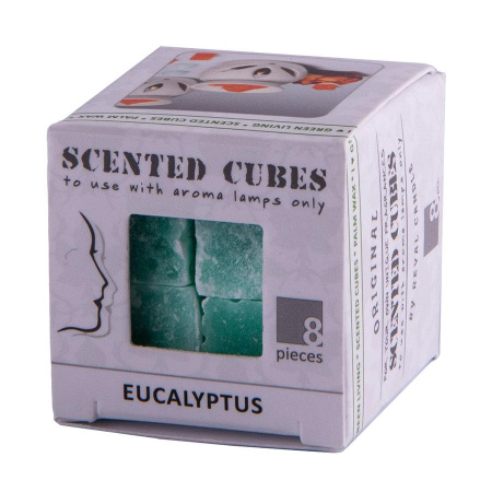 Happy gifts Аромакубики Артикул 32601 eucalyptus Аромакубики ЭВКАЛИПТ (8шт) на складе 225 шт по цене 413 ₽