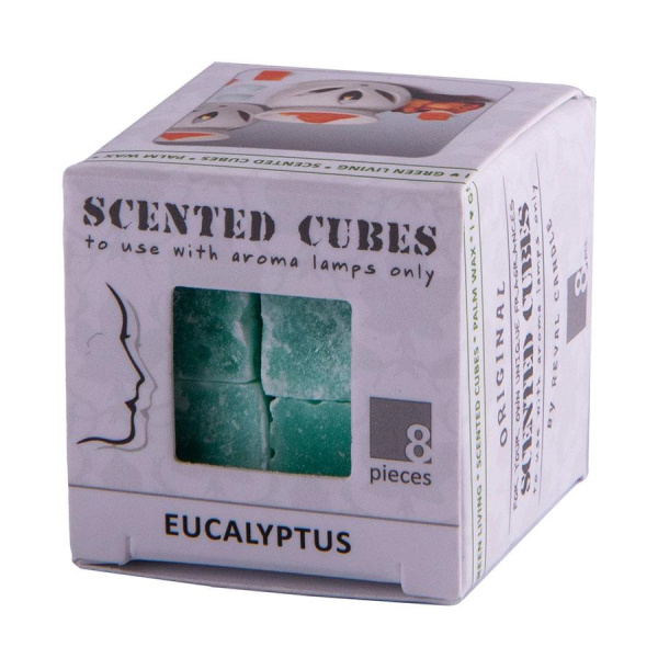 Happy gifts Аромакубики Артикул 32601 eucalyptus Аромакубики ЭВКАЛИПТ (8шт) на складе 225 шт по цене 413 ₽