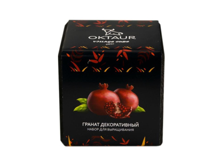 OKTAUR Наборы Артикул 4500631 Набор для выращивания Small village cube Гранат комнатный на складе 1 шт по цене 253.97 ₽