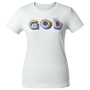 CoolColor Футболки Артикул 71907.60 Футболка женская «Новый GOD», белая на складе 93 шт по цене 1&nbsp;280 ₽