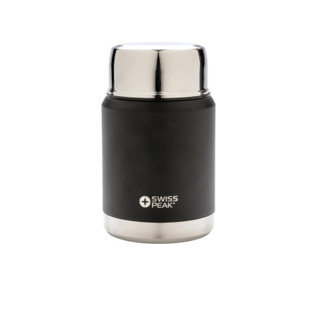 Swiss Peak Контейнеры Артикул P432.981 Вакуумный контейнер для еды Elite с внутренним медным покрытием, черный на складе 2 шт по цене 3&nbsp;560 ₽