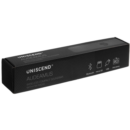 Uniscend Колонки Артикул 18001.60 Беспроводная стереоколонка Uniscend Audeamus, белая на складе 261 шт по цене 1&nbsp;790 ₽