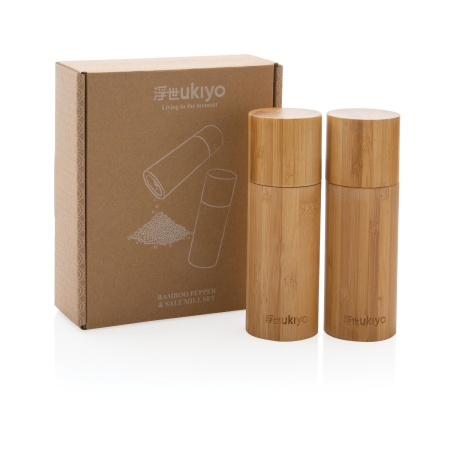 Ukiyo Наборы Артикул P262.319 Набор механических мельниц Ukiyo для соли и перца на складе 11 шт по цене 4&nbsp;500 ₽