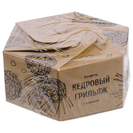  Конфеты Артикул 13646.00 Конфеты «Кедровый грильяж» с клюквой на складе 0 шт по цене 540 ₽