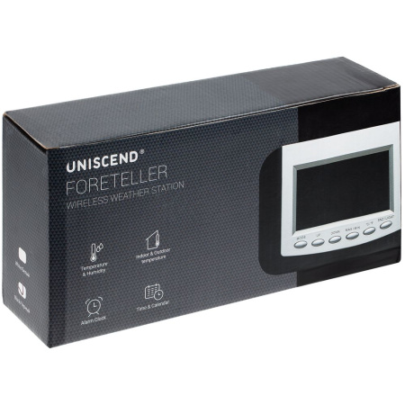 Uniscend Метеостанции Артикул 12104.30 Метеостанция Uniscend Foreteller с внешним датчиком на складе 1706 шт по цене 2&nbsp;490 ₽