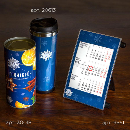 Happy gifts Термокружки Артикул 20613 Термокружка IDEA под полиграфическую вставку, 420 мл, нержавеющая сталь/пластик на складе 10642 шт по цене 640 ₽