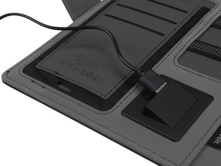 Evolt Органайзеры Артикул 593908 Органайзер с беспроводной зарядкой 5000 mAh Powernote, темно-серый на складе 1690 шт по цене 5&nbsp;492.46 ₽