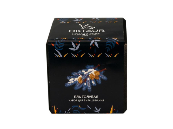 OKTAUR Наборы Артикул 4500641 Набор для выращивания Small village cube Ель Голубая на складе 1 шт по цене 253.97 ₽