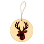 Happy gifts Украшения Артикул 31004 Украшение новогоднее RED DEER на складе 843 шт по цене 105 ₽