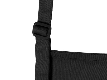Eat & Bite Фартуки Артикул 832007 Хлопковый фартук 180gsm, черный на складе 1486 шт по цене 776.77 ₽