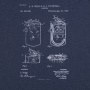 CoolColor Футболки Артикул 70754.40 Футболка приталенная Old Patents. Lighter, синий меланж на складе 5 шт по цене 1&nbsp;700 ₽
