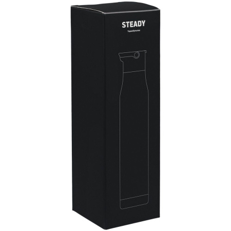 Molti Термобутылки Артикул 13557.30 Термобутылка Steady, черная на складе 1290 шт по цене 1&nbsp;390 ₽