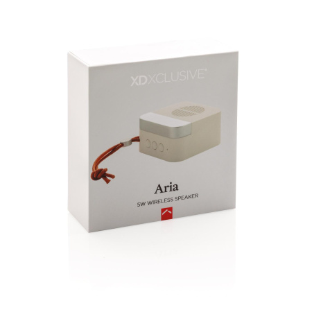 XD Xclusive Колонки Артикул P328.673 Беспроводная колонка Aria, 5W на складе 63 шт по цене 2&nbsp;850 ₽
