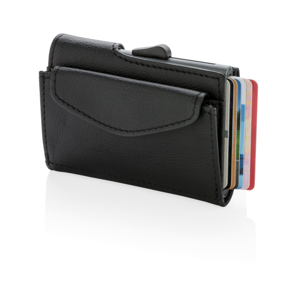 XD Collection Кошельки Артикул P820.611 Кошелек с отделением для монет и держателем для карт C-Secure RFID, черный на складе 14 шт по цене 7&nbsp;860 ₽